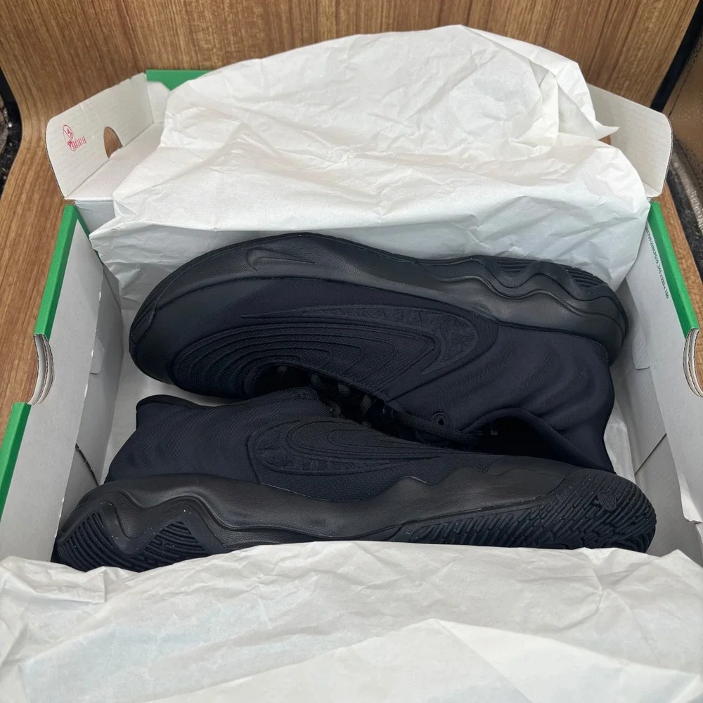 Nike Giannis Immortality 4 Triple Black Basketball Shoes Mens 11 FQ3680-003 NEW